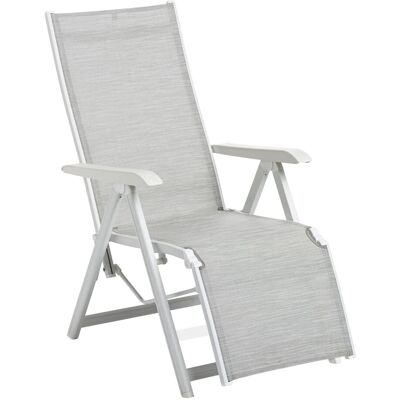 Kettler Relaxsessel Basic Plus Weiß-Hellgrau Kettler Relaxsessel Basic Plus Weiß-Hellgrau