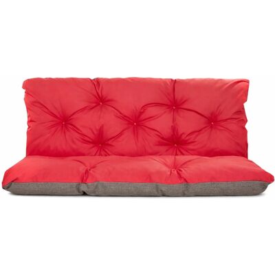 Setgarden Smal Outdoor Kissen Bankauflage 100x60x50cm Kissen Für 2-Sitzer Bänke 1tlg Rot Setgarden Smal Outdoor Kissen Bankauflage 100x60x50cm Kissen Für 2-Sitzer Bänke 1tlg Rot