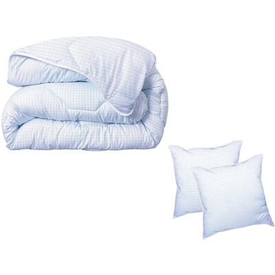 Vente-unique Bettdecke Ange Gardien Weiß 60 cm 240 cm Vente-unique Bettdecke Ange Gardien Weiß 60 cm 240 cm