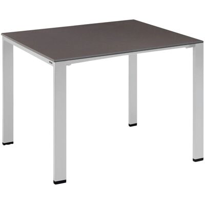 Kettler Tisch Set Float Silber Gestell 95 X 95 und Anthrazitplatte 95 X 95 Kettler Tisch Set Float Silber Gestell 95 X 95 und Anthrazitplatte 95 X 95