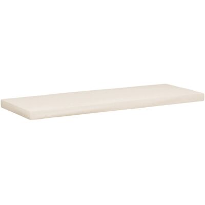 DELUKE Sitzkissen PARIS 136x48x8cm Kunststoff Creme Sitzkissen Outdoor für Gartenbank DELUKE Sitzkissen PARIS 136x48x8cm Kunststoff Creme Sitzkissen Outdoor für Gartenbank