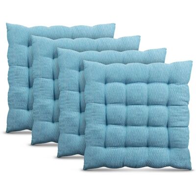 Bestlivings Stuhlkissen Lissabon 40 x 40 cm Türkis 4er Pack Bestlivings Stuhlkissen Lissabon 40 x 40 cm Türkis 4er Pack
