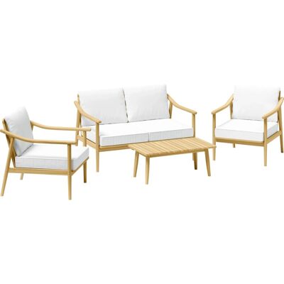 Lounge-Set Lakewood 4-teilig Akazie FSC® Lounge-Set Lakewood 4-teilig Akazie FSC®