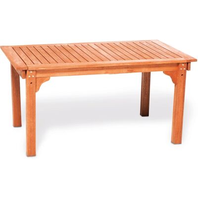 Merxx Gartentisch Rechteckig ausziehbar Braun 220 cm x 90 cm Merxx Gartentisch Rechteckig ausziehbar Braun 220 cm x 90 cm