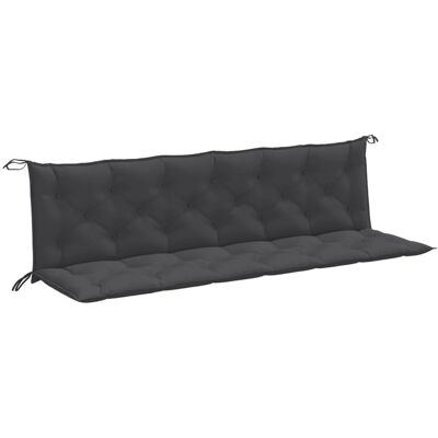 vidaXL Gartenbankkissen - Melange Anthrazit - 200x50x7 cm - Gartenbankkissen vidaXL Gartenbankkissen - Melange Anthrazit - 200x50x7 cm - Gartenbankkissen