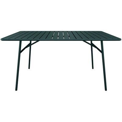 Vente-unique Gartentisch Mirmande Tannengrün 160 cm Vente-unique Gartentisch Mirmande Tannengrün 160 cm