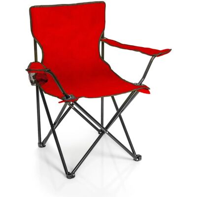 BigDean Faltstuhl Rot Campingstuhl Anglerstuhl Mit Getränkehalter Tragetasche Anglersessel Klappbar Klappstuhl Gartenstuhl Faltstuhl Relaxsessel BigDean Faltstuhl Rot Campingstuhl Anglerstuhl Mit Getränkehalter Tragetasche Anglersessel Klappbar Klappstuhl Gartenstuhl Faltstuhl Relaxsessel