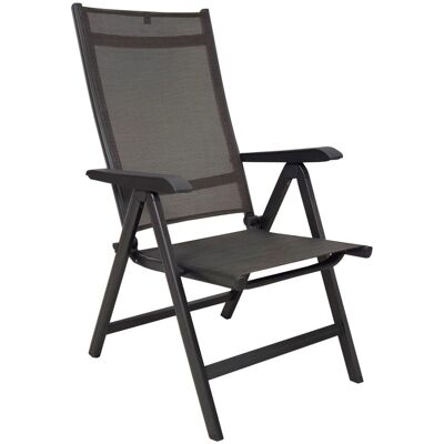 KETTLER BASIC BASE Klappsessel Multipositionssessel Anthrazit Bronze KETTLER BASIC BASE Klappsessel Multipositionssessel Anthrazit Bronze