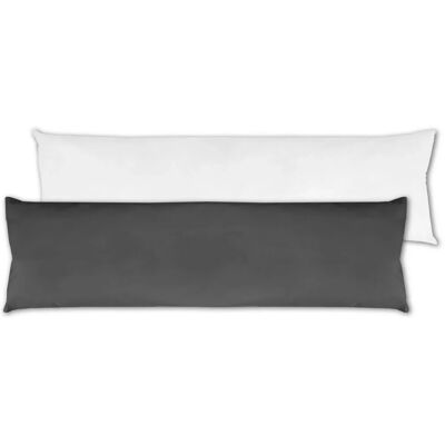 Bestlivings Seitenschläfer Kissenhülle 40 x 140 cm Inklusive Füllkissen Anthrazit Bestlivings Seitenschläfer Kissenhülle 40 x 140 cm Inklusive Füllkissen Anthrazit