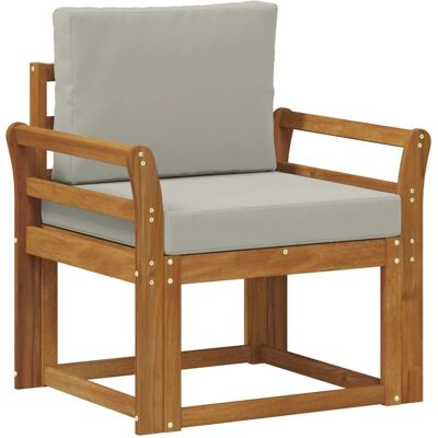vidaXL Outdoor-Sofagarnitur Massives Akazienholz und Polyester 3436233 vidaXL Outdoor-Sofagarnitur Massives Akazienholz und Polyester 3436233