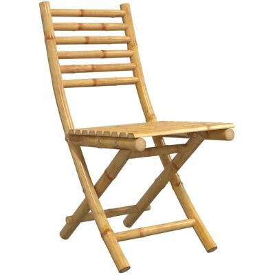vidaXL Gartenstühle 6 Stk Klappbar 43x54x88 cm Bambus 3278518 vidaXL Gartenstühle 6 Stk Klappbar 43x54x88 cm Bambus 3278518