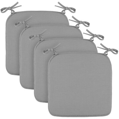 Bestlivings Stuhlkissen Canvas Grau 38 x 38 x 2 cm 4er Pack Bestlivings Stuhlkissen Canvas Grau 38 x 38 x 2 cm 4er Pack