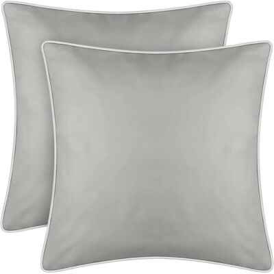 Bestlivings Outdoor Kissen mit Weißer Paspel Beige 2 Stück 2er Pack Bestlivings Outdoor Kissen mit Weißer Paspel Beige 2 Stück 2er Pack