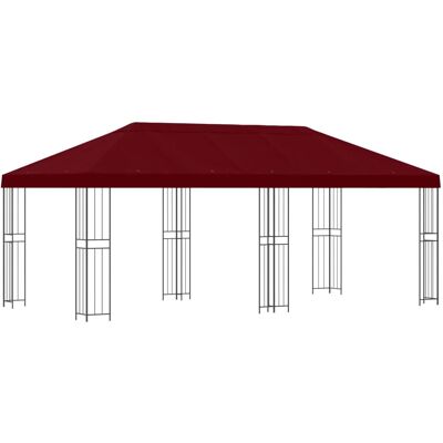 vidaXL Pavillon mit Seitenwänden 6 x 3 m Bordeauxrot 3375992 vidaXL Pavillon mit Seitenwänden 6 x 3 m Bordeauxrot 3375992