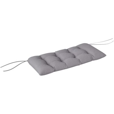 Outsunny Sitzkissen Polyester 105L x 46B x 12 5H cm Grau Outsunny Sitzkissen Polyester 105L x 46B x 12 5H cm Grau