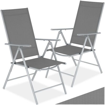 Tectake Gartenstuhl Marcellino Klappbar Wetterfest Und Uvbeständig 2Er Setsilber Tectake Gartenstuhl Marcellino Klappbar Wetterfest Und Uvbeständig 2Er Setsilber