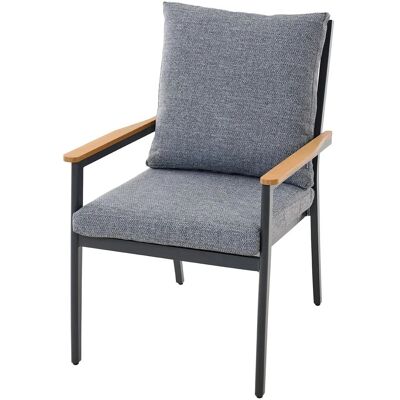 Siena Garden Comfort Plus Sessel Liguria 97 x 65 x 79,5 cm Anthrazitgrau FSC® Siena Garden Comfort Plus Sessel Liguria 97 x 65 x 79,5 cm Anthrazitgrau FSC®