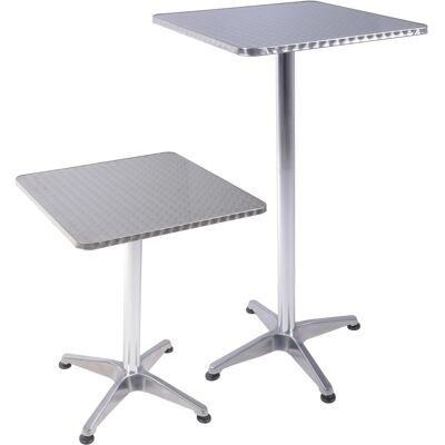 GARDEN PLEASURE Quadratischer Aluminium-Gartentisch - Gartentisch GARDEN PLEASURE Quadratischer Aluminium-Gartentisch - Gartentisch