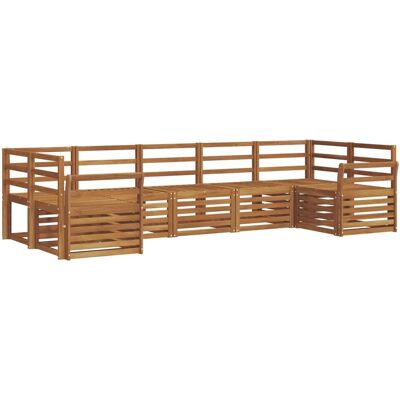 vidaXL Sofagarnituren 7-Tlg Natur Massivholz Akazie 3375409 vidaXL Sofagarnituren 7-Tlg Natur Massivholz Akazie 3375409