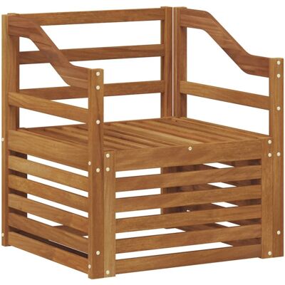 vidaXL Outdoor-Sofagarnitur Natur 67 x 63 x 73 cm Massivholz Akazie 3436369 vidaXL Outdoor-Sofagarnitur Natur 67 x 63 x 73 cm Massivholz Akazie 3436369