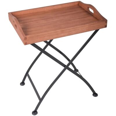 DELUKE Balkontisch KJELL Viereckig Klappbar Eukalyptus Natürlich 57x41x67cm Tabletttisch Gartentisch Balkon-Tisch Kleiner Tisch Terrasse DELUKE Balkontisch KJELL Viereckig Klappbar Eukalyptus Natürlich 57x41x67cm Tabletttisch Gartentisch Balkon-Tisch Kleiner Tisch Terrasse