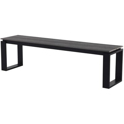 ebuy24 Martin Gartenbank Schwarz und Grau ebuy24 Martin Gartenbank Schwarz und Grau