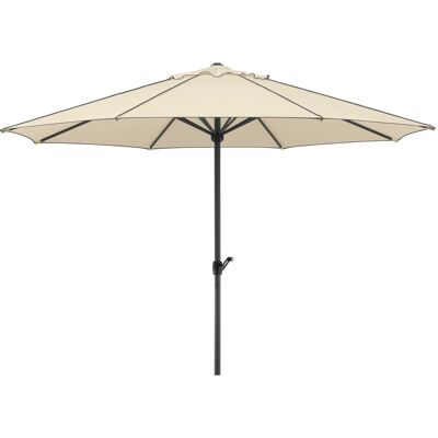 Schneider Schirme Schneider Marktschirm Adria Ø 350 cm Natur mit Kurbelmechanik Schneider Schirme Schneider Marktschirm Adria Ø 350 cm Natur mit Kurbelmechanik