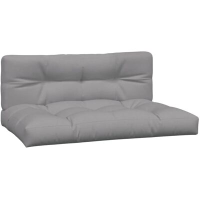 vidaXL Palettenkissen - Grau - 120 x 80 x 12 cm - Pallet cushions vidaXL Palettenkissen - Grau - 120 x 80 x 12 cm - Pallet cushions