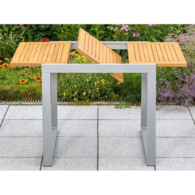 MERXX Naxos Gartentisch - Rechteckig, Ausziehbar, Beige MERXX Naxos Gartentisch - Rechteckig, Ausziehbar, Beige