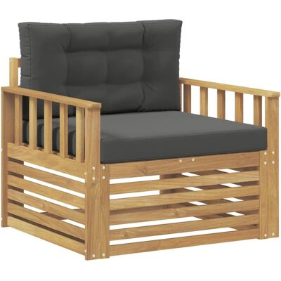 vidaXL Outdoor-Sofa Polyester Weiß 3439129 vidaXL Outdoor-Sofa Polyester Weiß 3439129