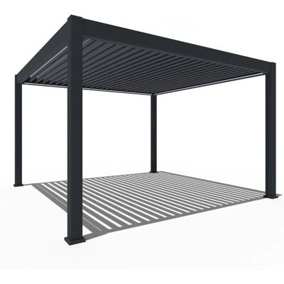 Weide Elektrische Deluxe Plus Aluminium Pergola 4 x 4 M mit LED Weide Elektrische Deluxe Plus Aluminium Pergola 4 x 4 M mit LED