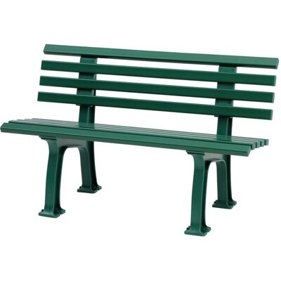 PROREGAL Gartenbank Antigua 2 Sitzer Grün HxBxT 74 x 120 x 54 cm Witterungskunststoff & UV Beständiger Kunststoff Parkbank Sitzbank PROREGAL Gartenbank Antigua 2 Sitzer Grün HxBxT 74 x 120 x 54 cm Witterungskunststoff & UV Beständiger Kunststoff Parkbank Sitzbank