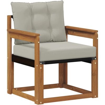 vidaXL Outdoor-Sofagarnitur Massives Akazienholz und Textilene 3436291 vidaXL Outdoor-Sofagarnitur Massives Akazienholz und Textilene 3436291