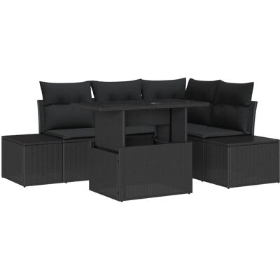 Gartenmöbel 5-teilig - Modern Rattan-Set Gartenmöbel 5-teilig - Modern Rattan-Set