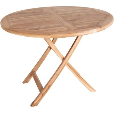 Oline Teak Gartentisch Ø100 cm - Garten Tisch Oline Teak Gartentisch Ø100 cm - Garten Tisch