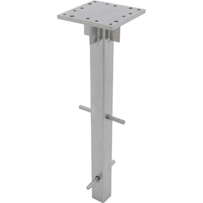 Doppler Silberner Sonnenschirmständer - Bodenanker für Verschiedene Größen Doppler Silberner Sonnenschirmständer - Bodenanker für Verschiedene Größen