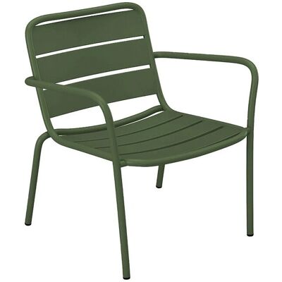 Vente-unique Gartensessel Mirmande Khaki 60 cm Vente-unique Gartensessel Mirmande Khaki 60 cm