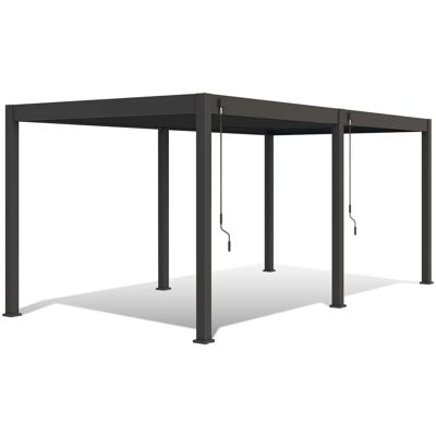 weide - Deluxe - Anthrazit - Aluminium - Pergola weide - Deluxe - Anthrazit - Aluminium - Pergola