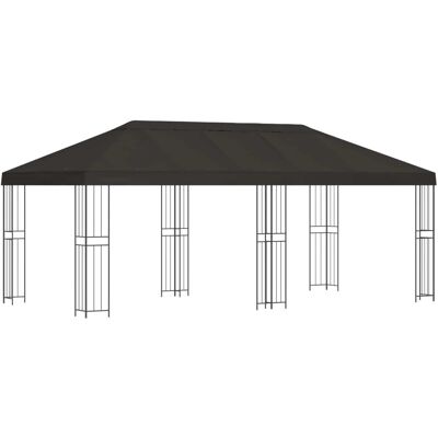 vidaXL Pavillon mit Seitenwänden 6 x 3 m Anthrazit Polyester und Stahl 3375984 vidaXL Pavillon mit Seitenwänden 6 x 3 m Anthrazit Polyester und Stahl 3375984