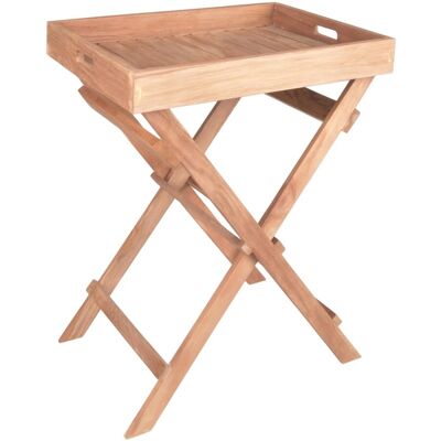 DELUKE Balkontisch NIKITA Klappbar Teak TeakBraun 29x39x50cm Tabletttisch Gartentisch Balkon-Tisch Kleiner Tisch Terrasse DELUKE Balkontisch NIKITA Klappbar Teak TeakBraun 29x39x50cm Tabletttisch Gartentisch Balkon-Tisch Kleiner Tisch Terrasse