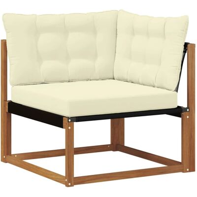 vidaXL Outdoor Ecksofa Massivholz Akazie Natur 900637 vidaXL Outdoor Ecksofa Massivholz Akazie Natur 900637