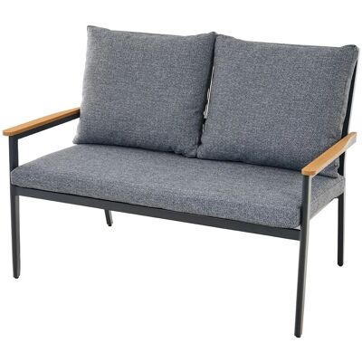 Siena Garden Comfort Plus Bank Liguria Anthrazitgrau Matt 3-teilig FSC® Siena Garden Comfort Plus Bank Liguria Anthrazitgrau Matt 3-teilig FSC®