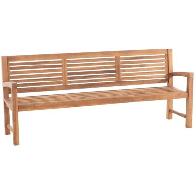 DELUKE Gartenbank Teakbank DAGAD Holz Teak 220x59x92cm Holzbank 220cm Bank Mit Lehne Wetterfest Bank Garten Terrasse DELUKE Gartenbank Teakbank DAGAD Holz Teak 220x59x92cm Holzbank 220cm Bank Mit Lehne Wetterfest Bank Garten Terrasse
