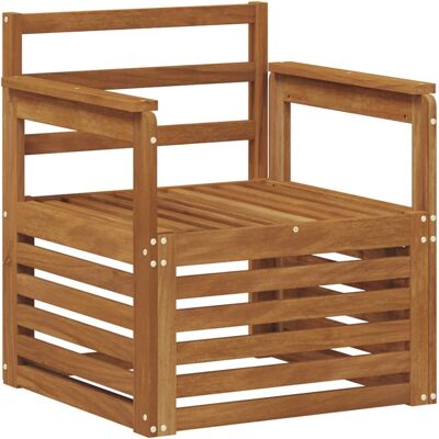 vidaXL Outdoor-Sofagarnitur Natur 71 x 63 x 73 cm Massivholz Akazie 3436339 vidaXL Outdoor-Sofagarnitur Natur 71 x 63 x 73 cm Massivholz Akazie 3436339