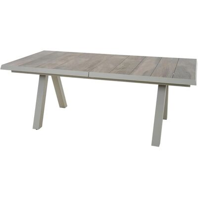 Siena Garden Gartentisch ausziehbar Keramik Washed Grey 100 cm x 200 cm Siena Garden Gartentisch ausziehbar Keramik Washed Grey 100 cm x 200 cm