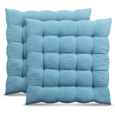 Bestlivings Stuhlkissen Lissabon 40 x 40 cm Türkis 2er Pack Bestlivings Stuhlkissen Lissabon 40 x 40 cm Türkis 2er Pack