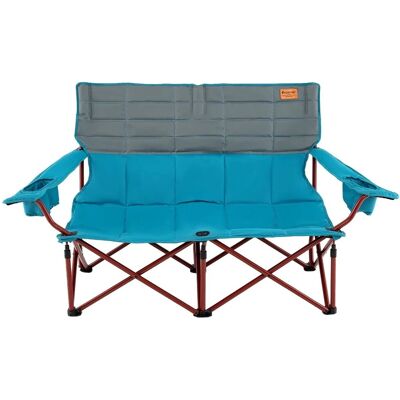 Costway Campingstuhl für 2 Personen mit Verstellbaren Armlehnen 272 kg Costway Campingstuhl für 2 Personen mit Verstellbaren Armlehnen 272 kg