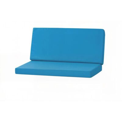 Setgarden Flat Kissen Outdoor Hollywoodschaukel Kissen 130x60x50x7cm Kissen Für 2 Sitzer Schaukel 1tlg Blau Setgarden Flat Kissen Outdoor Hollywoodschaukel Kissen 130x60x50x7cm Kissen Für 2 Sitzer Schaukel 1tlg Blau