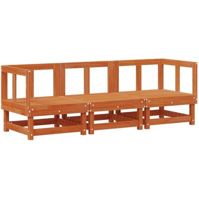 vidaXL Sectional Sofa Einheiten Wachsbraun 183 x 61 x 62 cm 865426 vidaXL Sectional Sofa Einheiten Wachsbraun 183 x 61 x 62 cm 865426