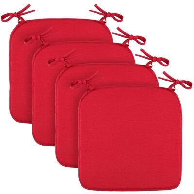 Bestlivings Stuhlkissen Canvas Bordeaux 38 x 38 x 2 cm 4er Pack Bestlivings Stuhlkissen Canvas Bordeaux 38 x 38 x 2 cm 4er Pack